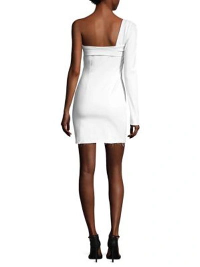 Shop Hudson Baja East Contour Mini Dress In White