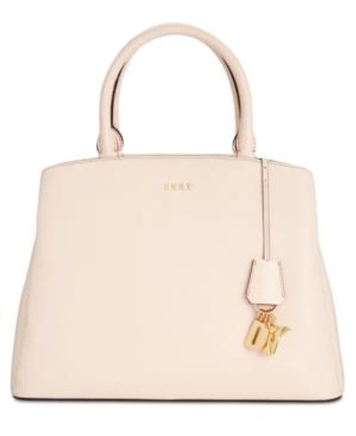 Shop Dkny Paige Satchel, Created For Macy's In Ivory