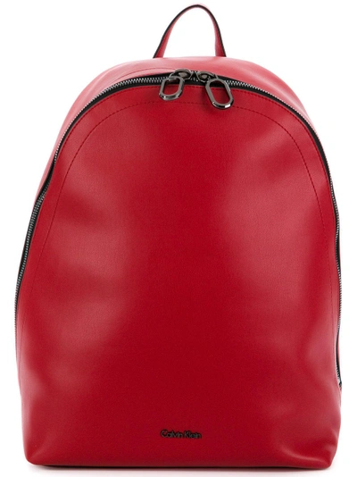 Shop Calvin Klein 205w39nyc Minimalist Backpack - Red