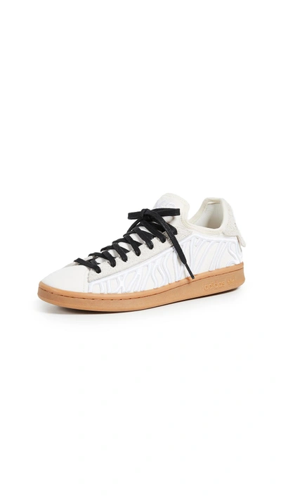 Shop Y-3 Shishu Stan Sneakers In Undyed /white/black