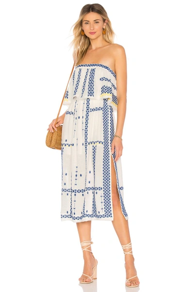 Shop Free People Wild Romance Embroidered Dress In White