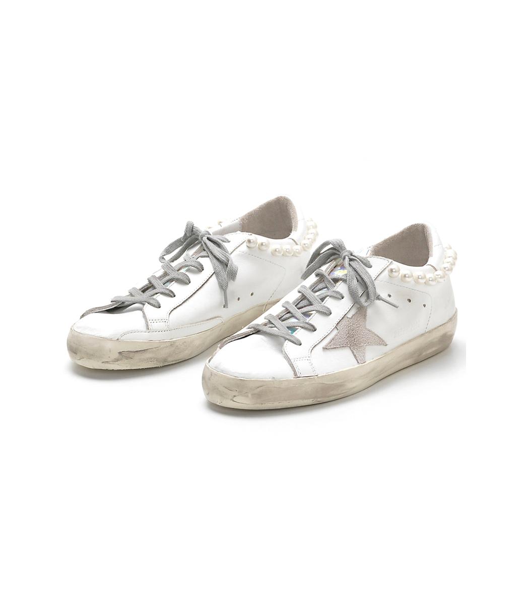 golden goose pearl hologram