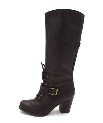 black knee high timberland boots