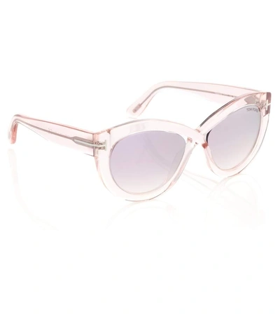 Shop Tom Ford Diane Cat-eye Sunglasses