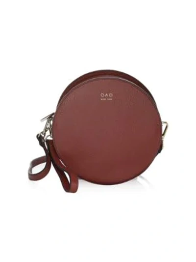 Shop Oad Circle Crossbody Wristlet In Classic Red