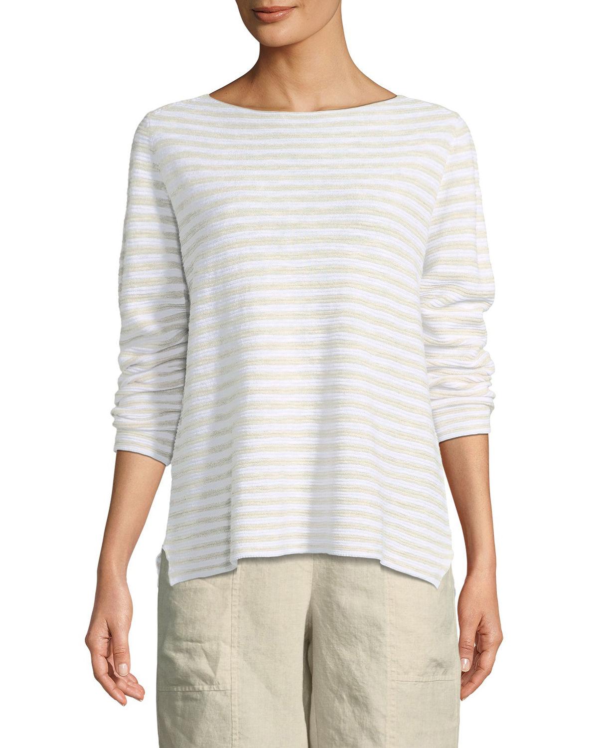 eileen fisher striped top