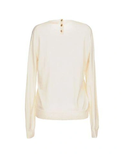 Shop Tory Burch Sweaters In Ivory