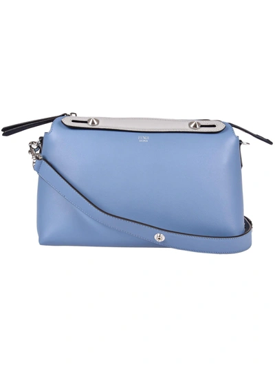 Shop Fendi By The Way Small Shoulder Bag In Blue