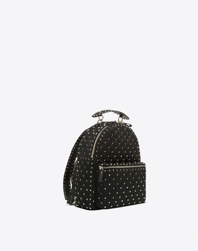 Shop Valentino Rockstud Spike Backpack In Black