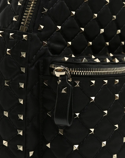 Shop Valentino Rockstud Spike Backpack In Black