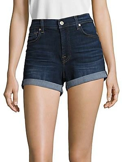 Shop 7 For All Mankind Roll Up Shorts In Kearny
