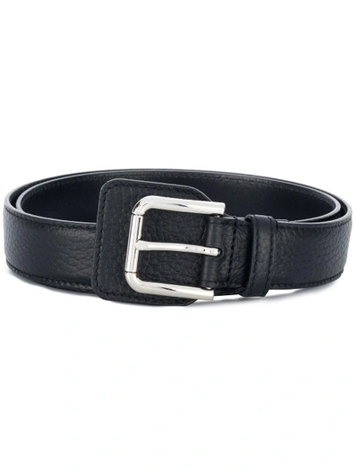 Shop Dolce & Gabbana Leather Belt - Black
