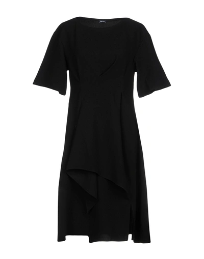 Shop Jil Sander Knee-length Dresses In Black