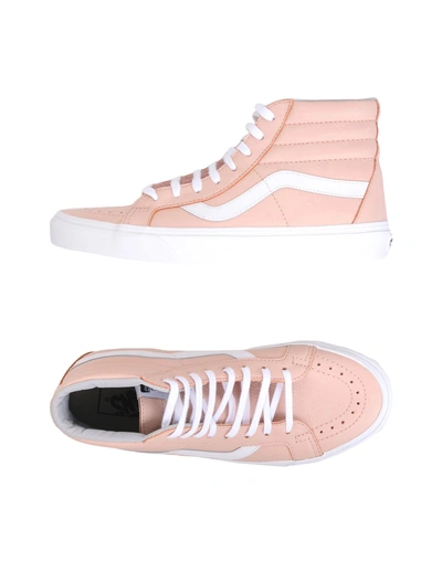 Shop Vans Sneakers In Pale Pink