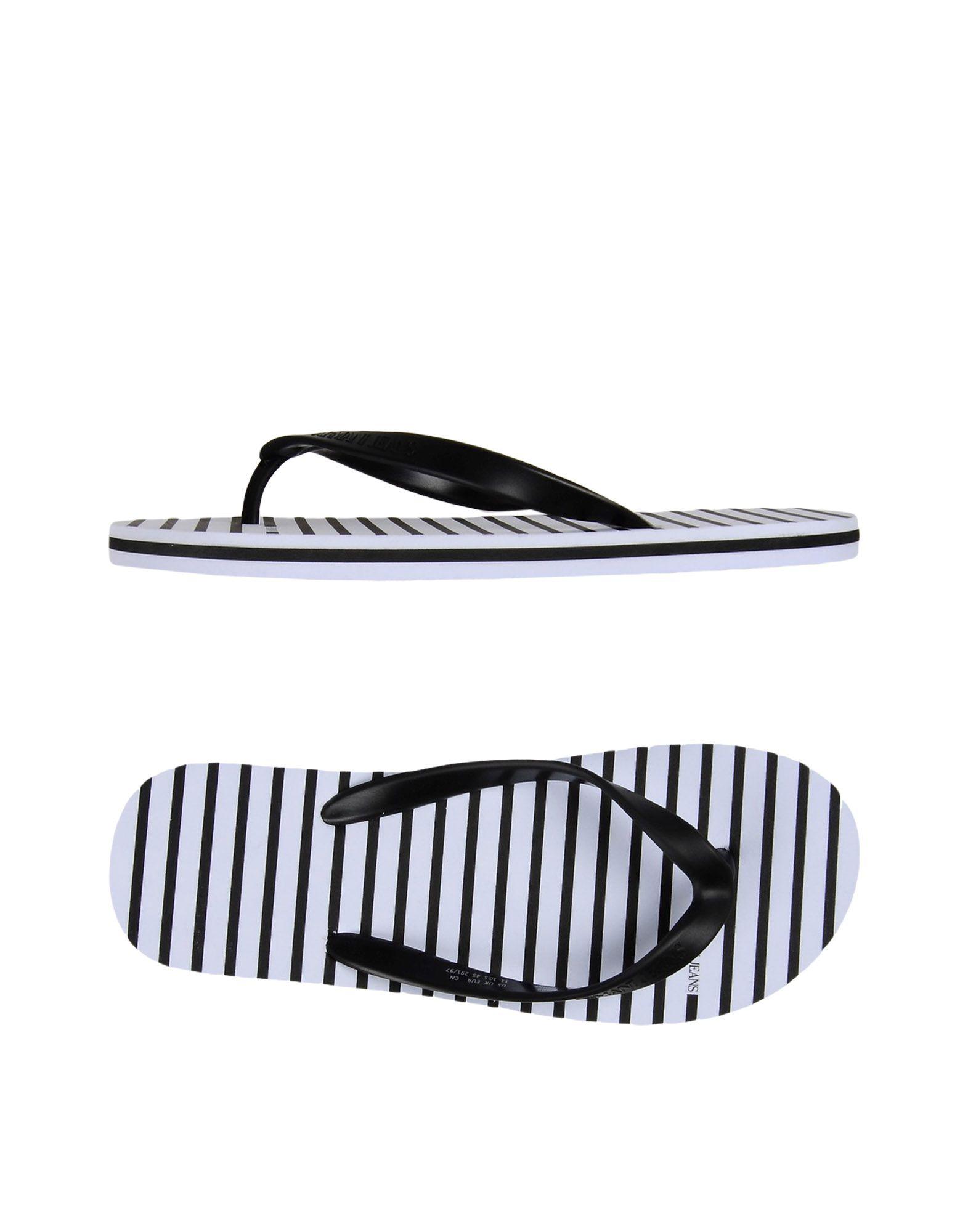 armani jeans flip flops