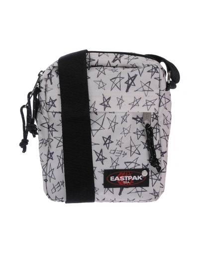 Shop Eastpak Handbags In Light Grey