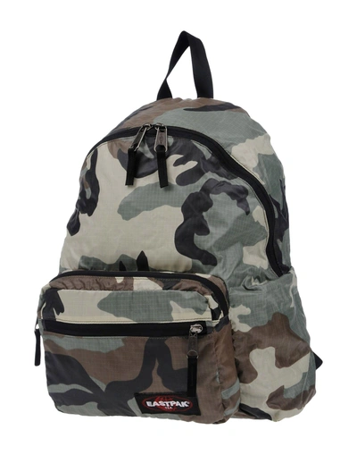 Shop Eastpak Backpacks & Fanny Packs In Military Green