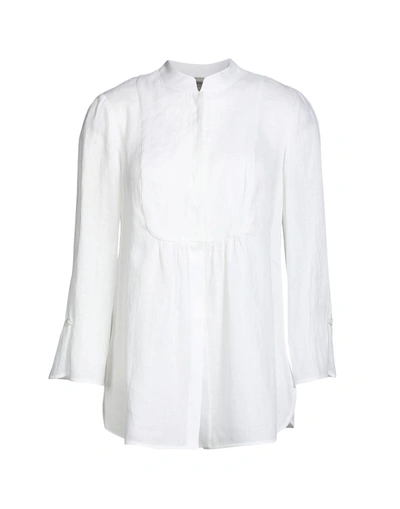 Shop Armani Collezioni Blouses In White