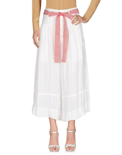 Shop High Long Skirts In White