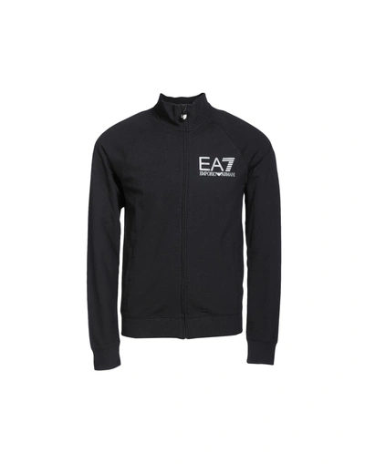 Shop Emporio Armani Sweatshirt In Black