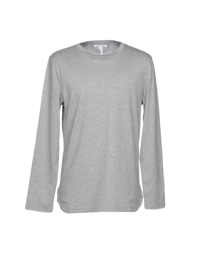 Shop Helmut Lang T-shirt In Light Grey