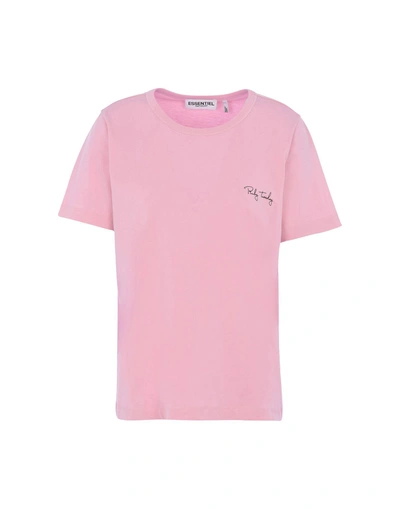 Shop Essentiel Antwerp T-shirts In Pink