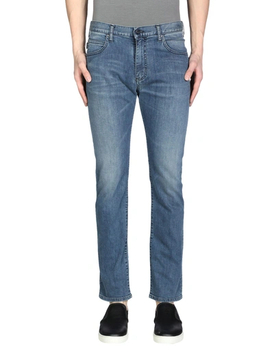 Shop Armani Jeans Jeans In Blue