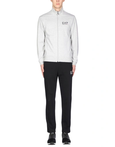 Shop Emporio Armani Sweatsuit In Grey