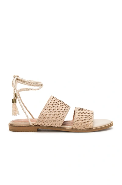 Shop Alias Mae Thatch Sandal In Natural Leather