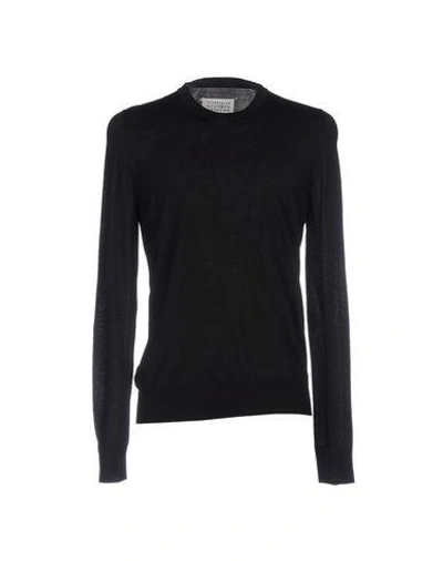 Shop Maison Margiela Sweater In Black