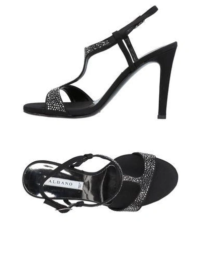 Shop Albano Sandalen In Black