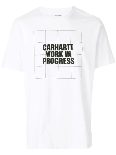 Shop Carhartt Grid Logo T-shirt
