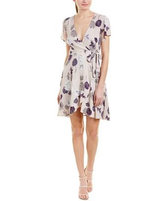 astr the label wrap dress