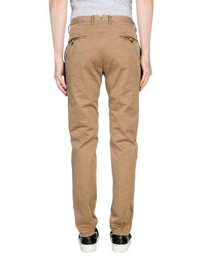 Shop Incotex Casual Pants In Camel
