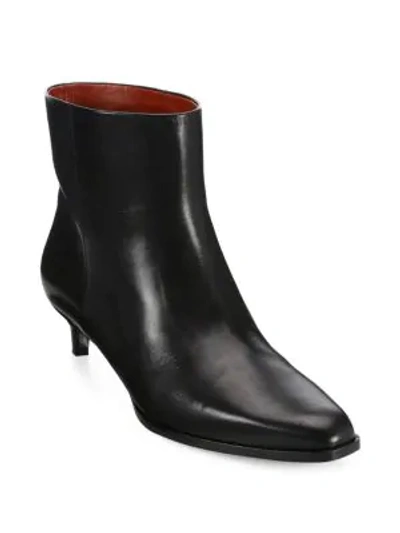 Shop 3.1 Phillip Lim Agatha Leather Booties In Black