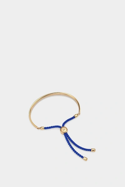 Monica Vinader Engravable Fiji Friendship Bracelet In Gold