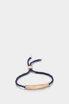 Monica Vinader Engravable Havana Friendship Bracelet In Rose Gold