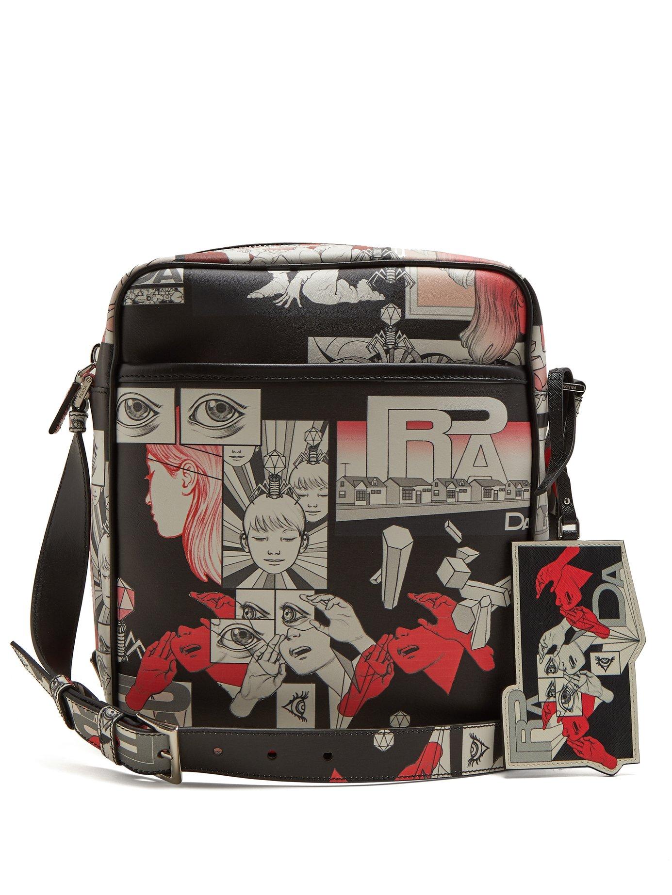 prada comic bag