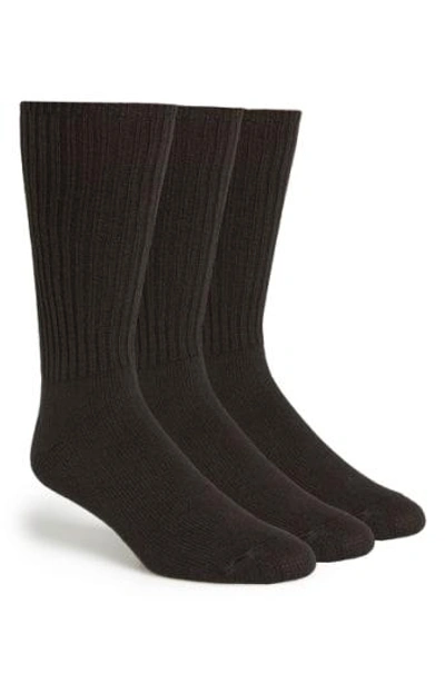Shop Calvin Klein 3-pack Casual Socks In Black