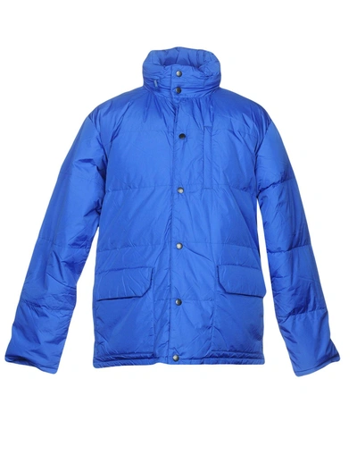Shop Aspesi Down Jackets In Bright Blue