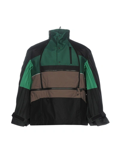 Shop Facetasm Jacket In Dark Green