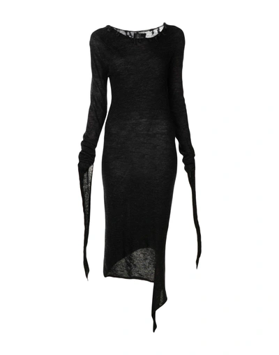 Shop Lost & Found Knee-length Dress In Black