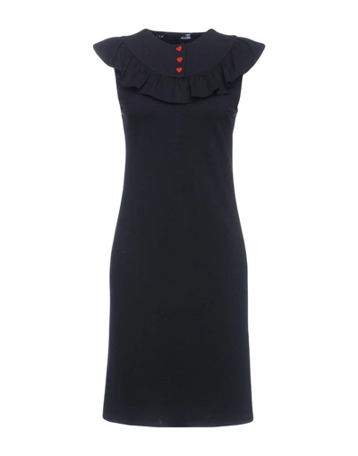 Shop Love Moschino Knee-length Dress In Black