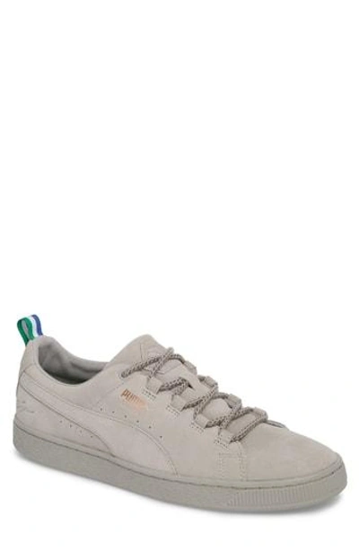 Shop Puma X Big Sean Suede Sneaker In Ash Leather/ Suede