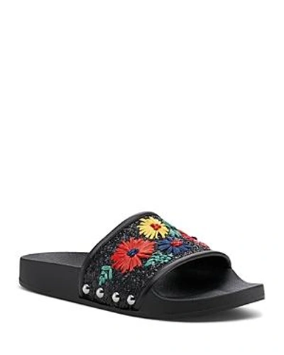 Shop Botkier Women's Daisy Pool Slide Sandals In Bright Floral