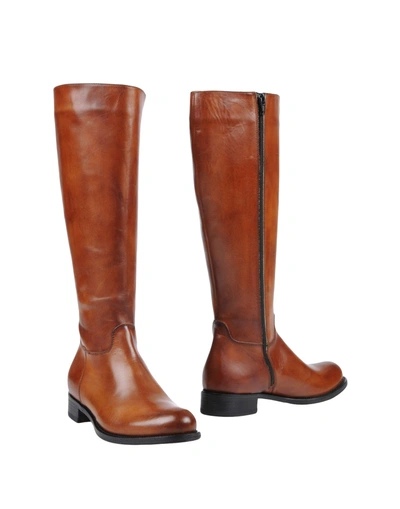 Shop Pollini Boots In Brown