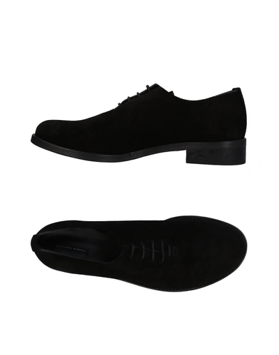 Shop Liviana Conti Lace-up Shoes In Black