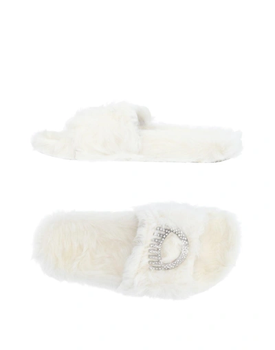 Shop Chiara Ferragni Sandals In White