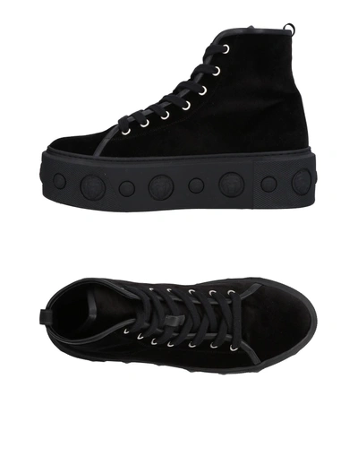 Shop Versus Sneakers In Black