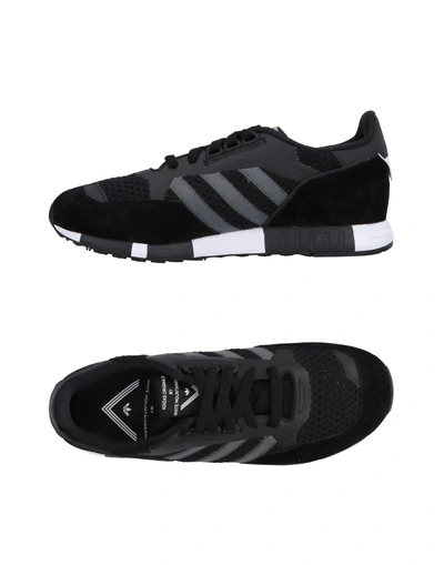 Shop Adidas X White Mountaineering Sneakers In Black